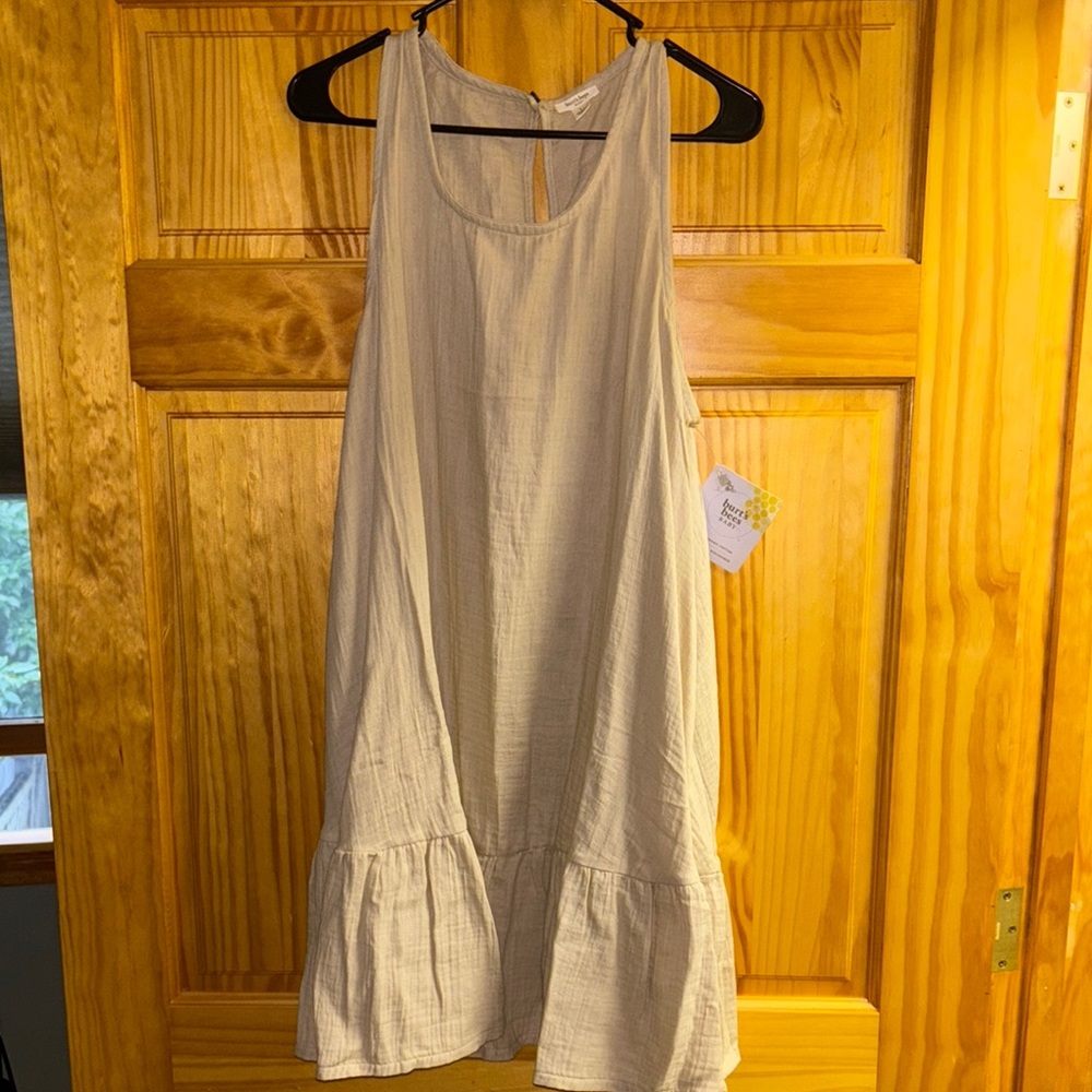 Burt's Bees Tan Tiered Sundress